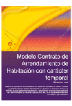 Contrato de arrendamiento de habitación con carácter temporal