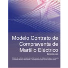 Contrato de compraventa de martillo eléctrico