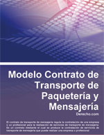 Contrato de Transporte de Paquetería y Mensajería