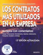 Los contratos más utilizados en la empresa 13ª edición actualizada (Libro electrónico)