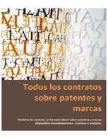 Todos los contratos sobre patentes y marcas