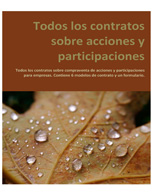 Todos los contratos sobre compraventa de acciones y participaciones