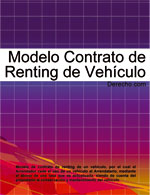 Contrato de renting de un veh&iacute;culo