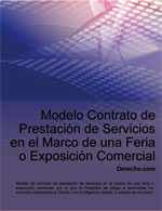Contrato de prestación de servicios en el marco de una feria o exposición comercial