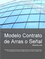 Contrato de arras