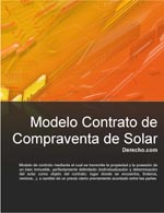 Contrato de compraventa de solar