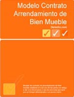 Contrato de arrendamiento de bienes muebles