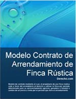 Contrato de arrendamiento de finca rústica