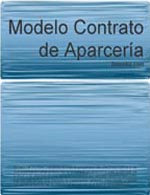 Contrato de arrendamiento de aparcería