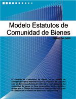 Estatutos de Comunidad de Bienes