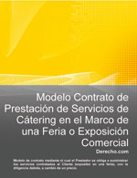 Contrato de prestación de servicios de cátering en el marco de una feria o exposición comercial
